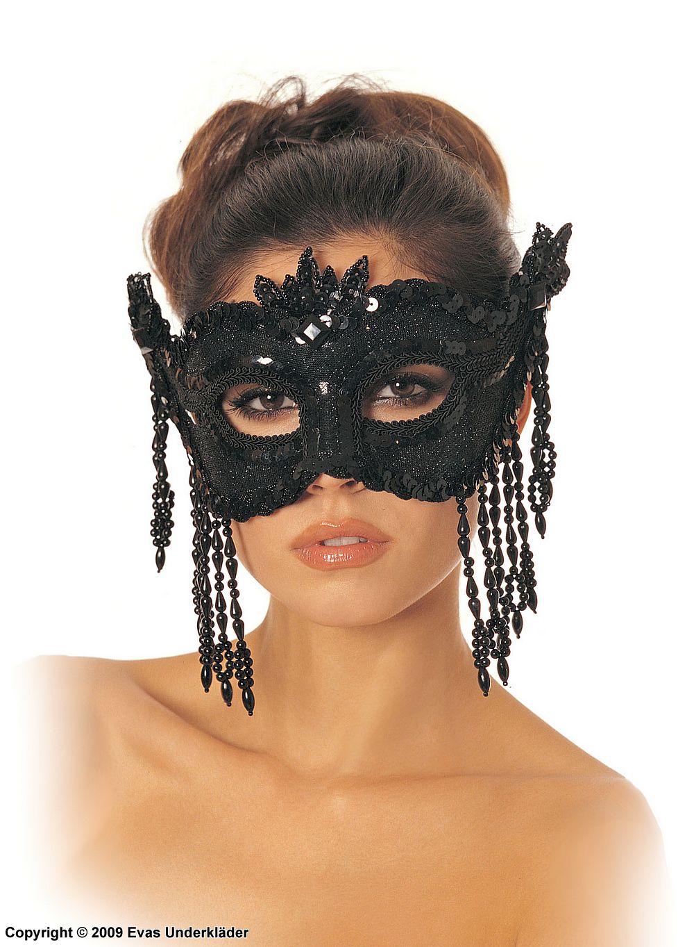 Mask in masquerade style